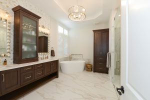 Bathroom remodeled Naples Florida